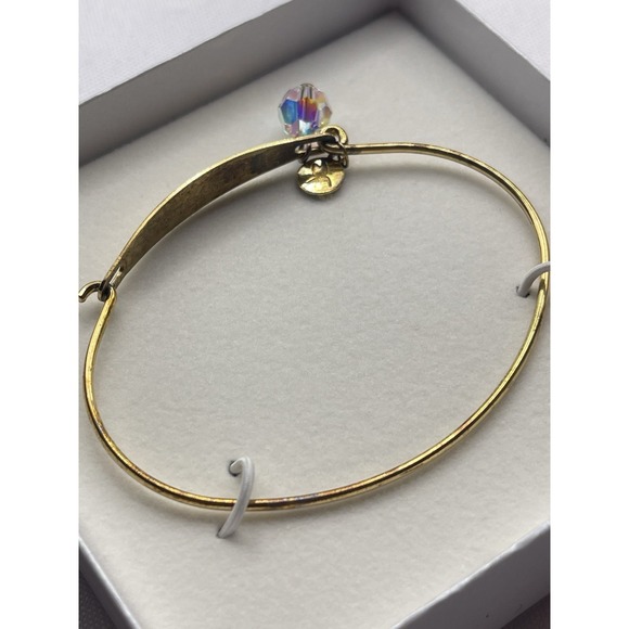 Chamilia 'Live With All You Heart Bracelet' Gold Electroplate B-15 - Picture 2 of 4